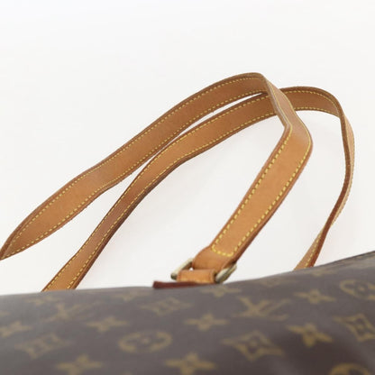 Louis Vuitton Cabas Mezzo Monogram Canvas, BROWN, CANVAS, Tote bag