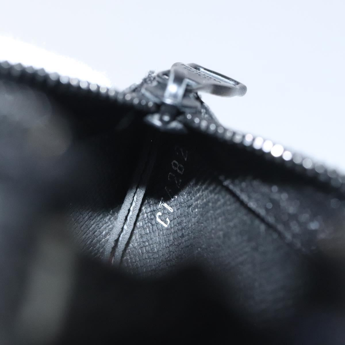 Louis Vuitton Pochette Clés Monogram Canvas, BLACK, CANVAS, Wallets