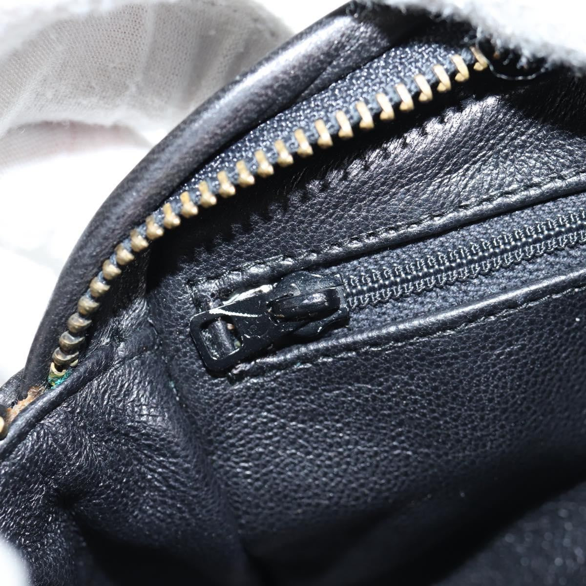 Chanel Camera CC Tassel Bag Leather, BLACK, LEATHER, Clutche & pouche