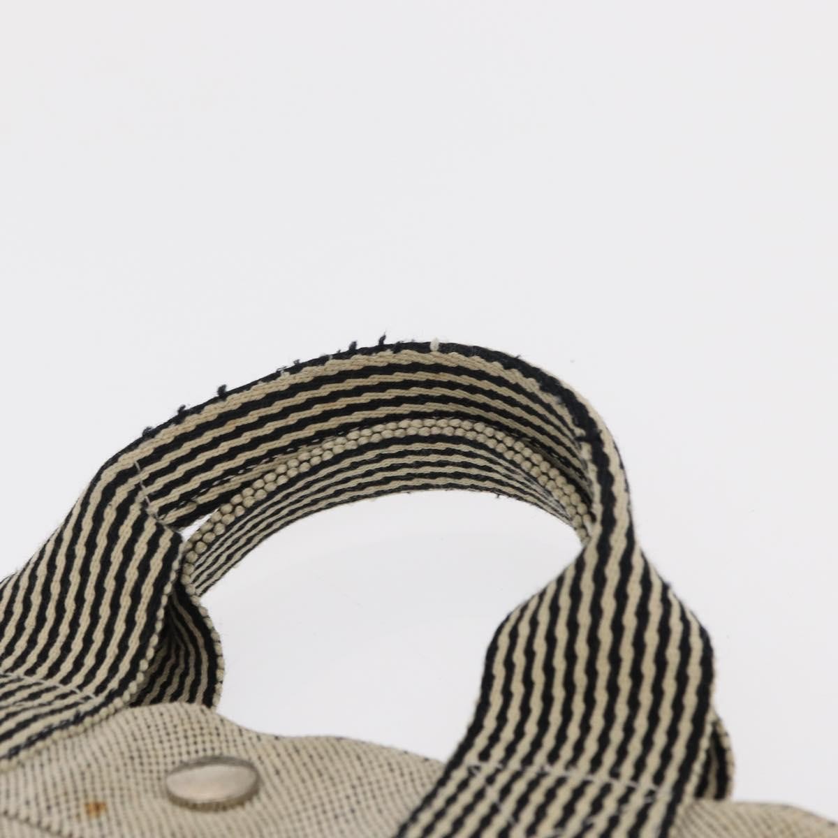 Hermes Fourre Tout Tote Canvas, GRAY, CANVAS, Tote bag