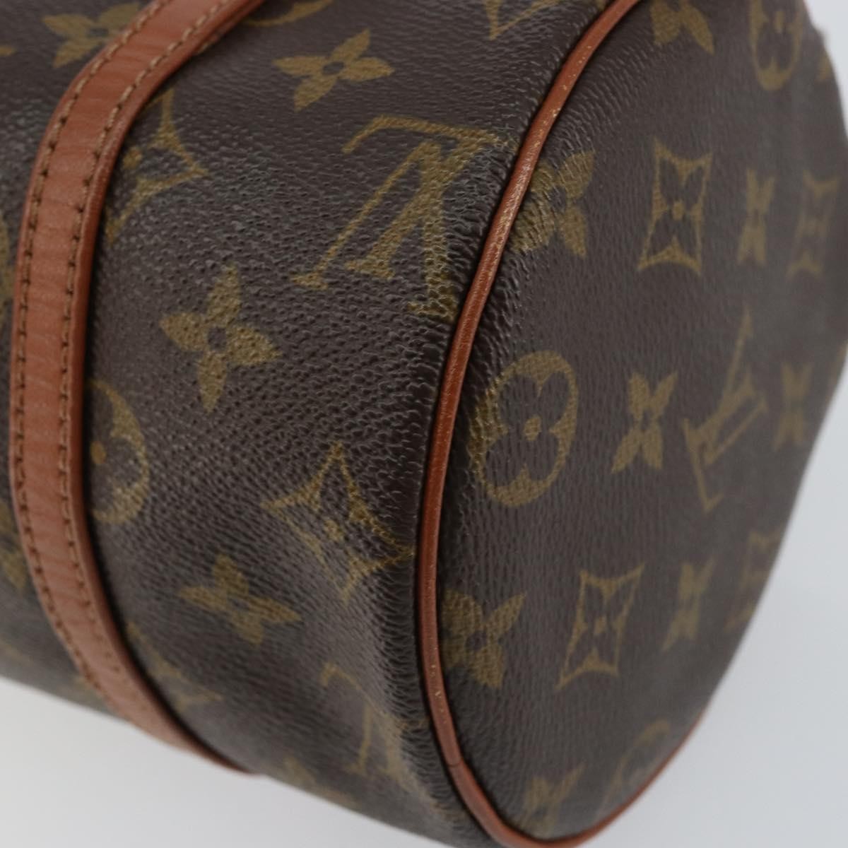 Louis Vuitton Papillon Handbag Monogram Canvas, BROWN, CANVAS, Handbag