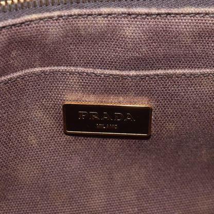 Prada Canapa Open Tote Canvas, MULTICOLOUR, CANVAS, Tote bag