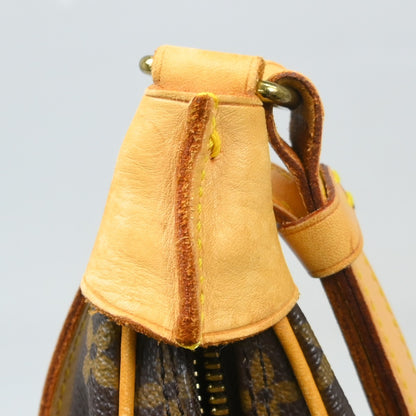 Louis Vuitton Boulogne Handbag Monogram Canvas, Brown, Canvas, Shoulder Bag
