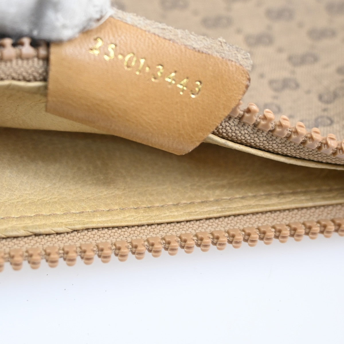 Gucci Vintage Shoulder Bag GG Coated Canvas, BROWN, PVC, Shoulder bag