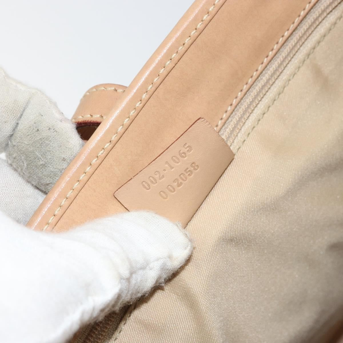 Gucci Vintage Jackie Handbag Canvas, PINK, CANVAS, Handbag