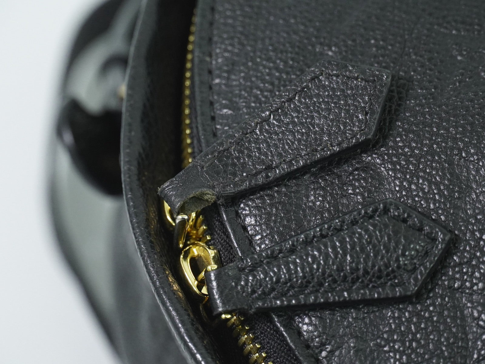 Louis Vuitton Sorbonne Backpack Monogram Empreinte Leather, BLACK, LEATHER, Backpack