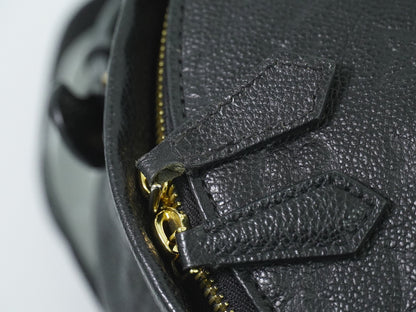 Louis Vuitton Sorbonne Backpack Monogram Empreinte Leather, BLACK, LEATHER, Backpack