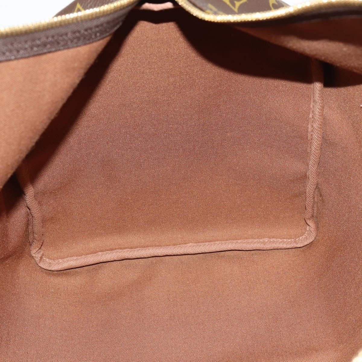 Louis Vuitton Keepall Bag Monogram Canvas, BROWN, CANVAS, Travel bag