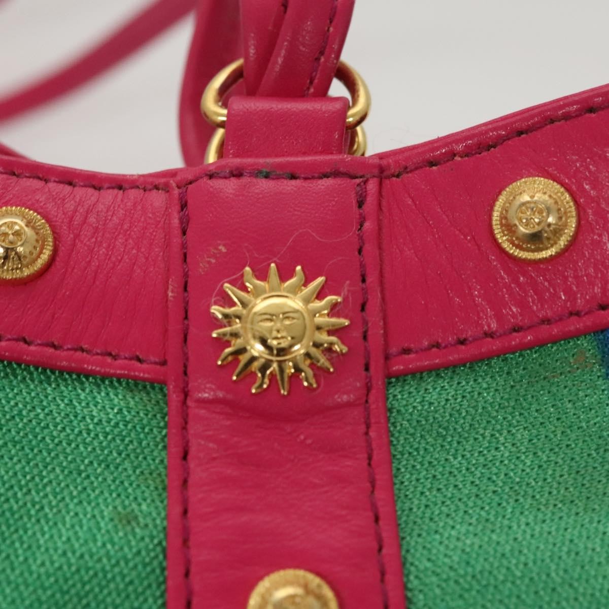 Versace Vintage Shoulder Bag Canvas, MULTICOLOUR, CANVAS, Shoulder bag