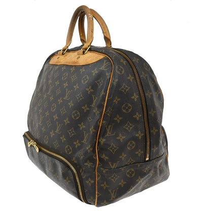 Louis Vuitton Evasion Travel Bag Monogram Canvas, BROWN, LEATHER, Travel bag