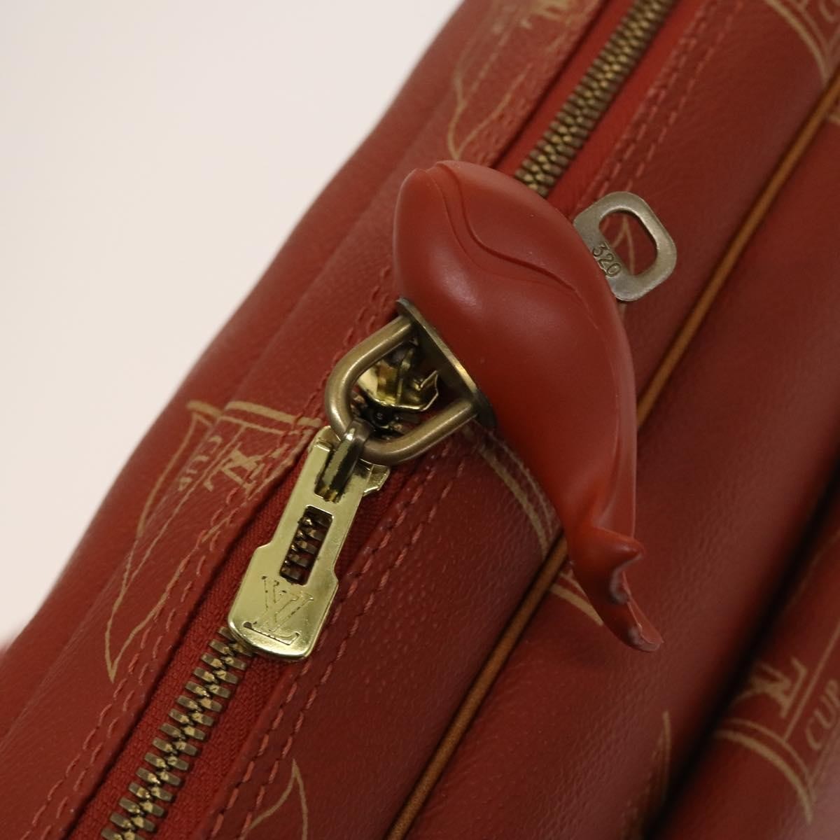 Louis Vuitton Cup Calvi Messenger Bag Coated Canvas, RED, CANVAS, Crossbody bag