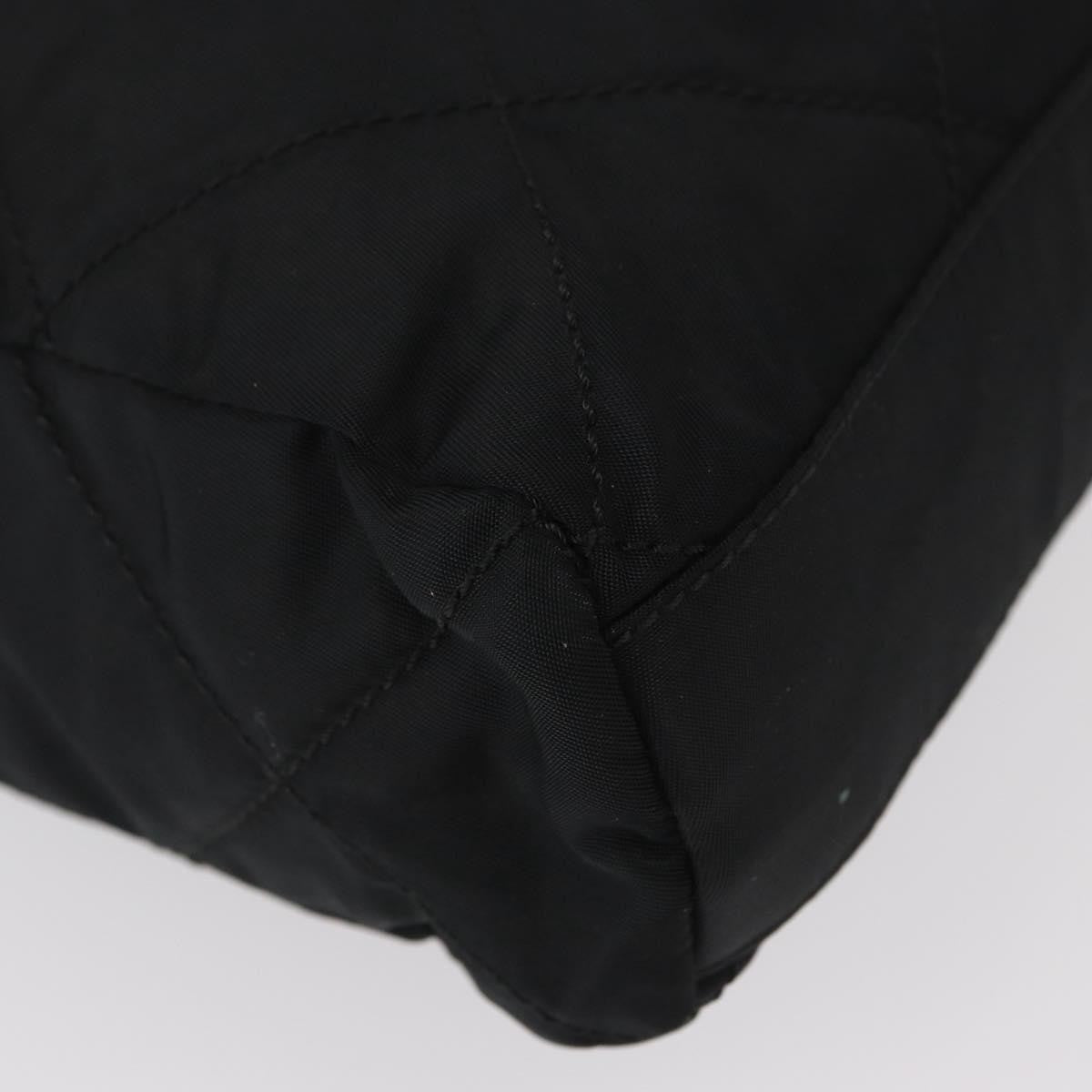 Prada Re-Edition 1995 Chain Tote Quilted Re-Nylon, BLACK, NYLON, Shoulder bag