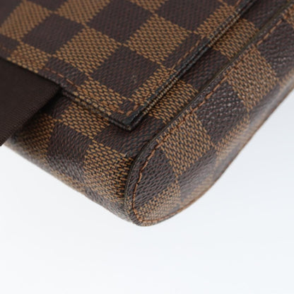 Louis Vuitton Geronimos Waist Bag Damier, BROWN, CANVAS, Clutche & pouche