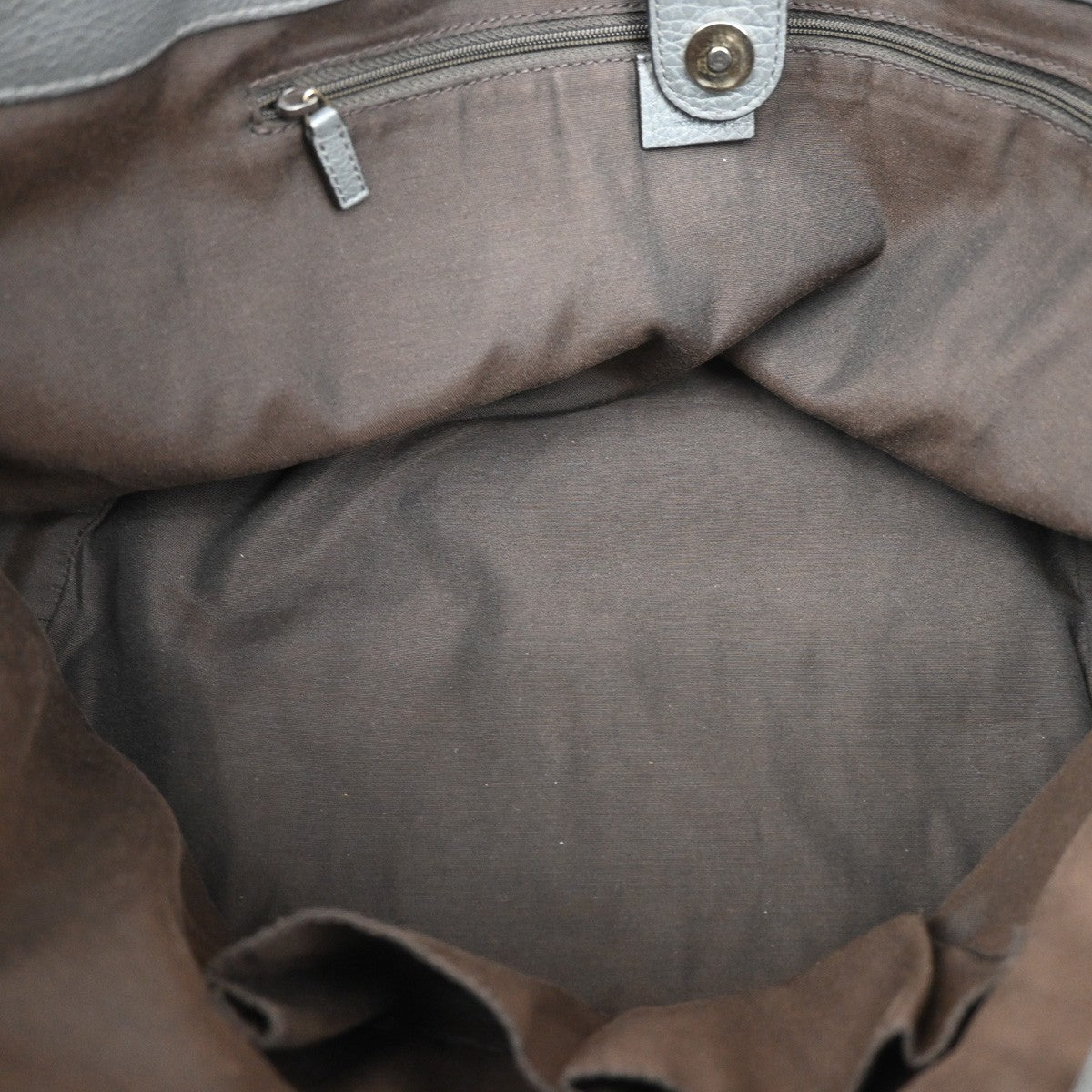 Gucci Bamboo Tassel Tote Leather, GRAY, LEATHER, Tote bag