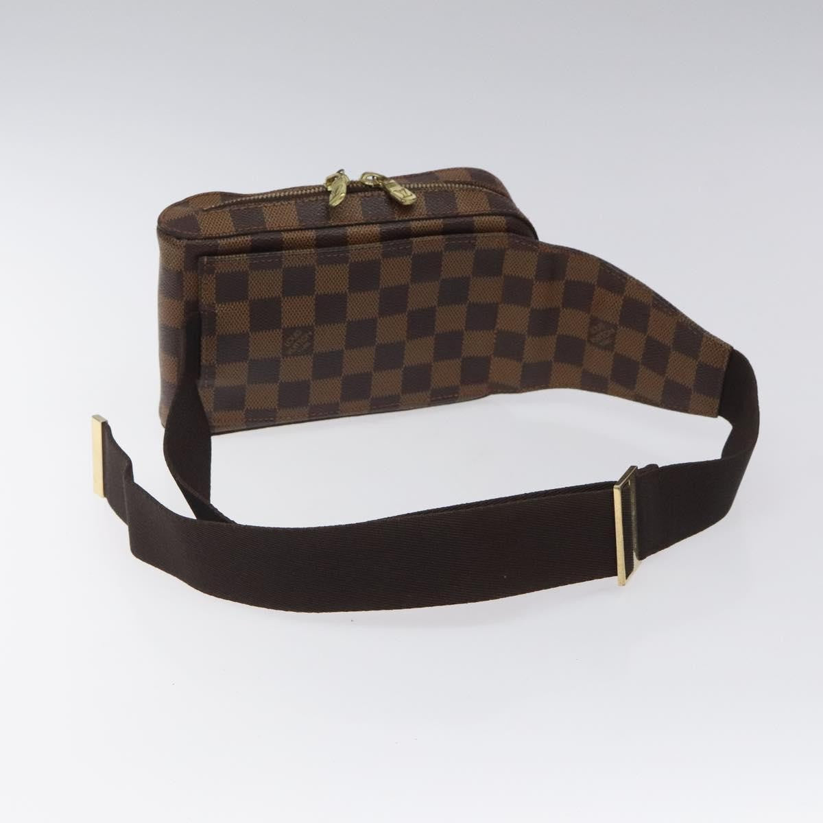 Louis Vuitton Geronimos Waist Bag Damier, BROWN, CANVAS, Clutche & pouche