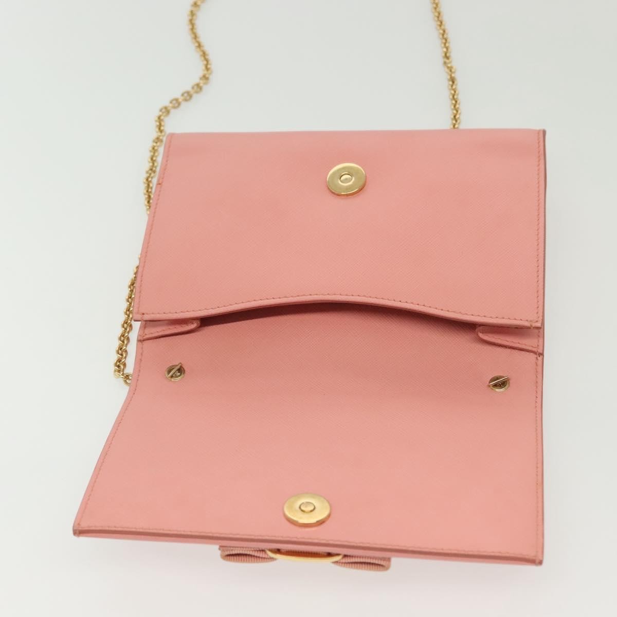 Salvatore Ferragamo Ginny Crossbody Bag Leather, PINK, LEATHER, Shoulder bag