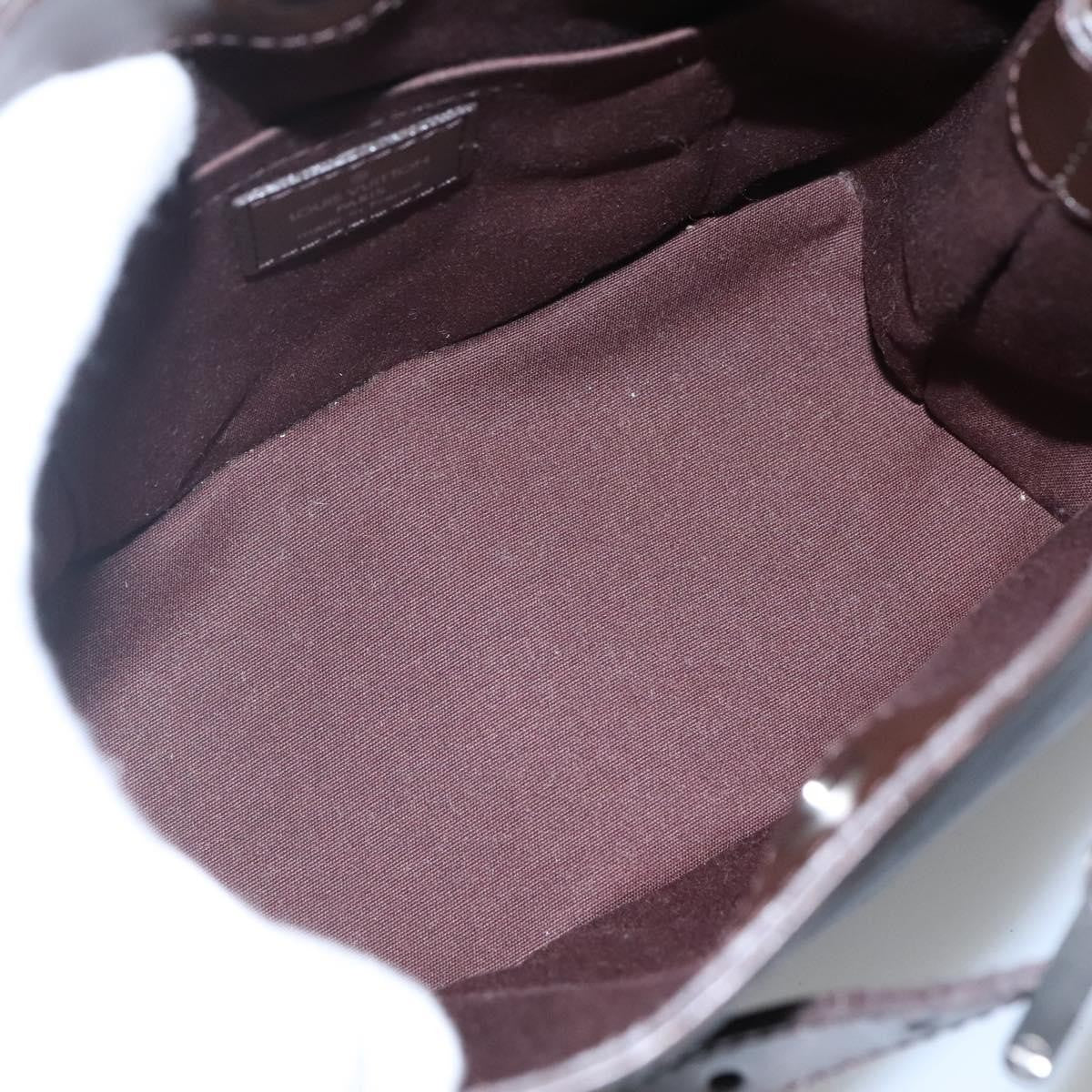 Louis Vuitton Mandara Handbag Epi Leather, BROWN, LEATHER, Shoulder bag