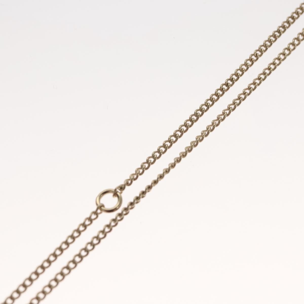 Chanel Coco Rider Pendant Necklace Metal, SILVER, METAL, Necklace