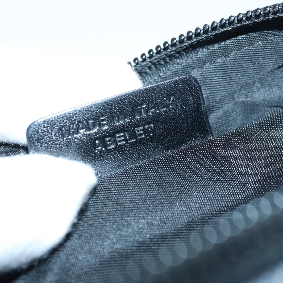 Bvlgari B.Zero1 Logomania Bag Canvas with Leather, BLUE, CANVAS, Clutche & pouche