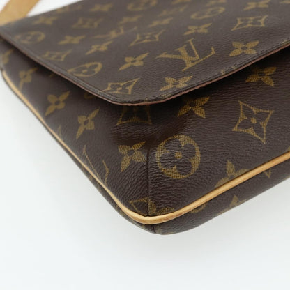 Louis Vuitton Musette Salsa Handbag Monogram Canvas, Brown, Canvas, Shoulder Bag