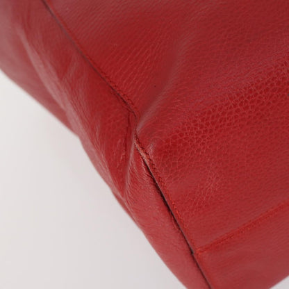 Gucci Swing Tote Leather, RED, LEATHER, Tote bag