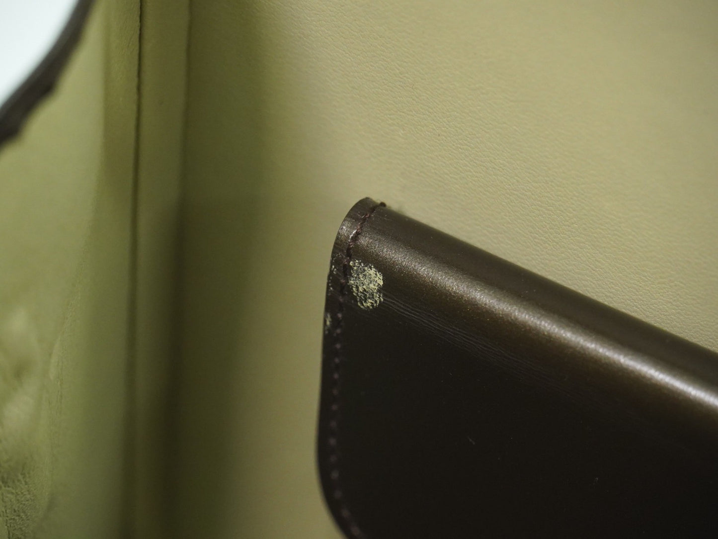 Loewe Postal Bag Leather, BROWN, LEATHER, Crossbody bag