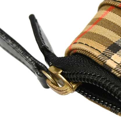 Burberry Nova Check Tote Nylon and Leather, BEIGE, CANVAS, Tote bag