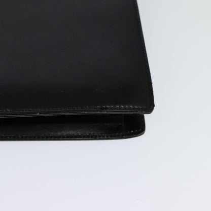 Gucci Vintage Flap Shoulder Bag Leather, BLACK, LEATHER, Shoulder bag