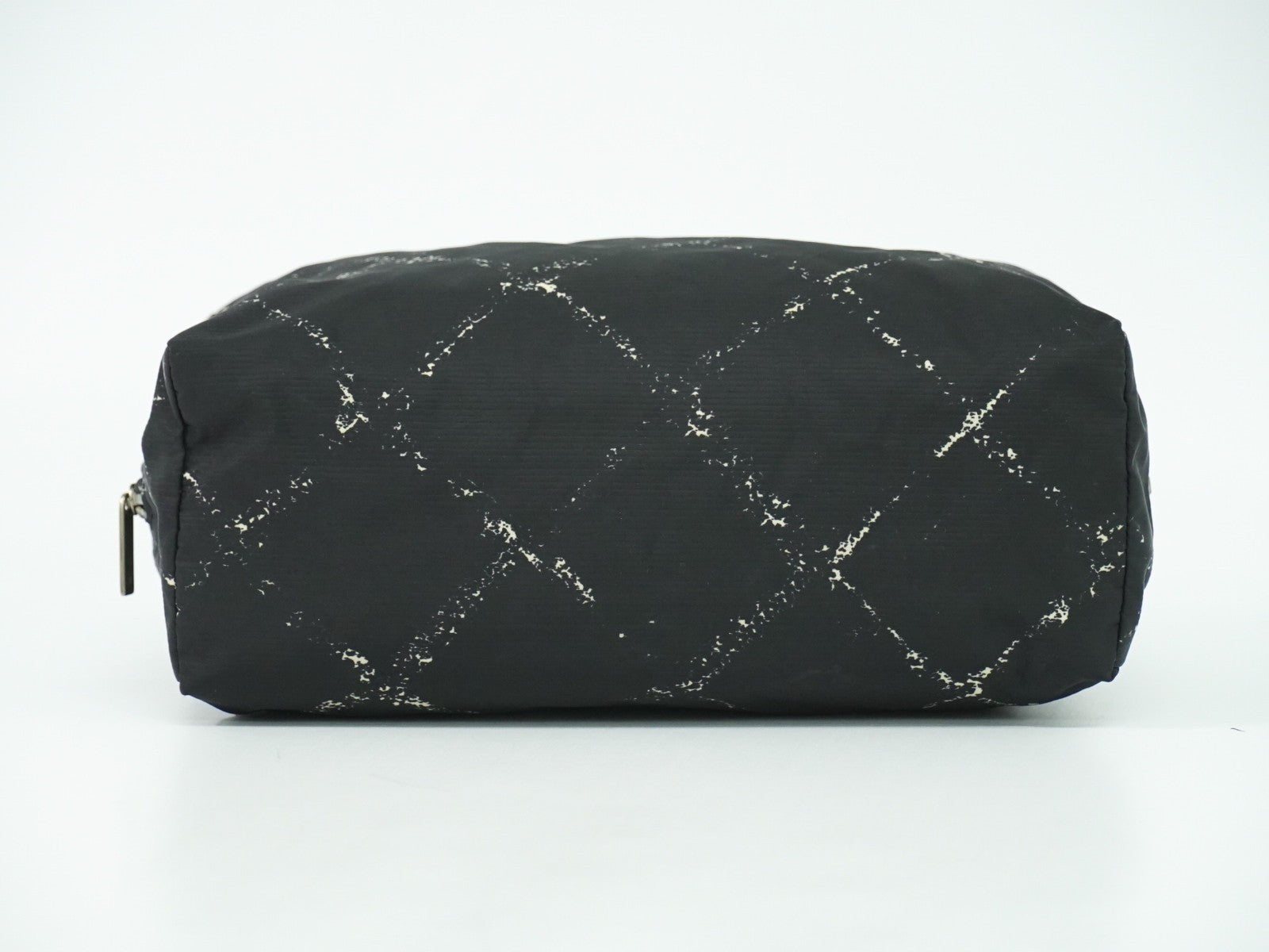 Chanel Travel line pouch Nylon, BLACK, NYLON, Travel bag