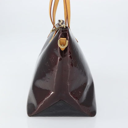 Louis Vuitton Bellevue Handbag Monogram Vernis, BROWN, PATENT_LEATHER, Tote bag