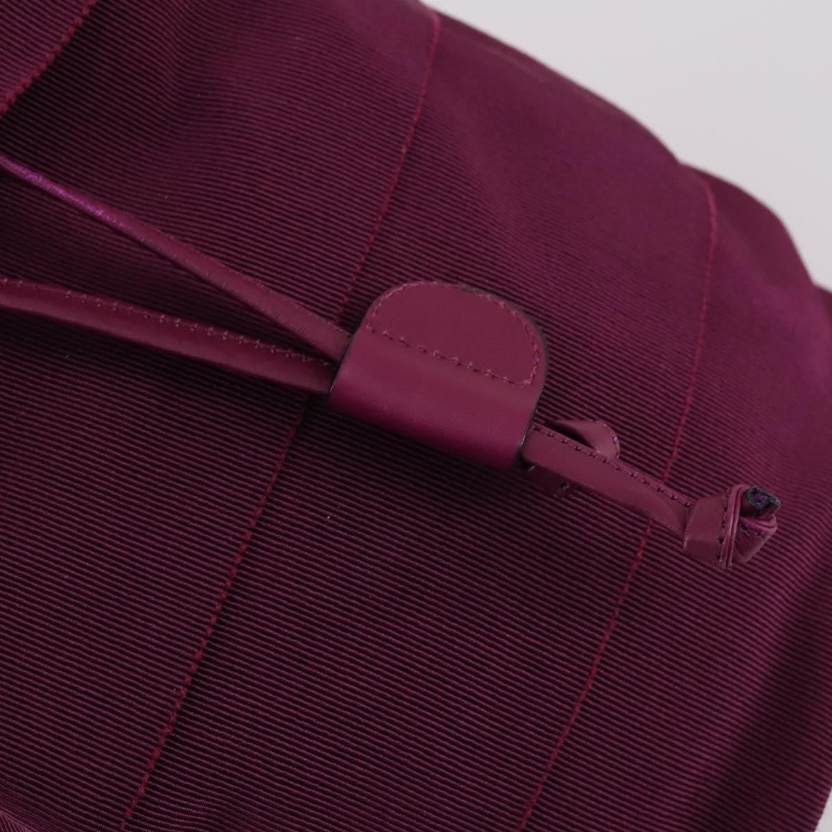 Salvatore Ferragamo Vala Backpack Canvas, PURPLE, CANVAS, Backpack