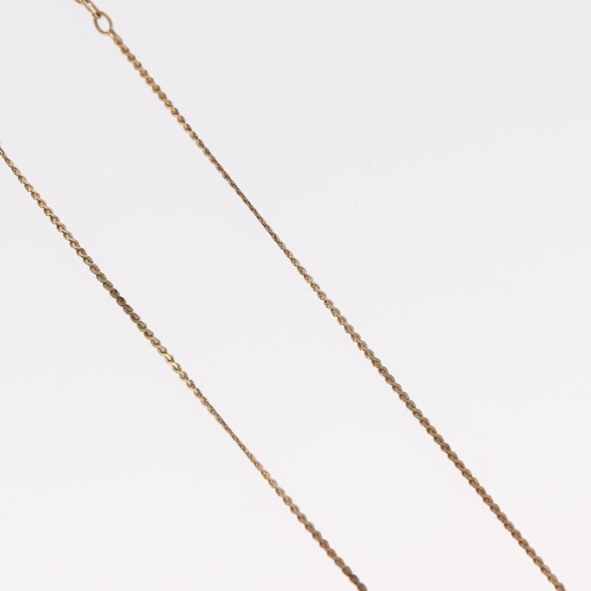 Christian Dior CD Logo necklace Metal, GOLD, METAL, Necklace