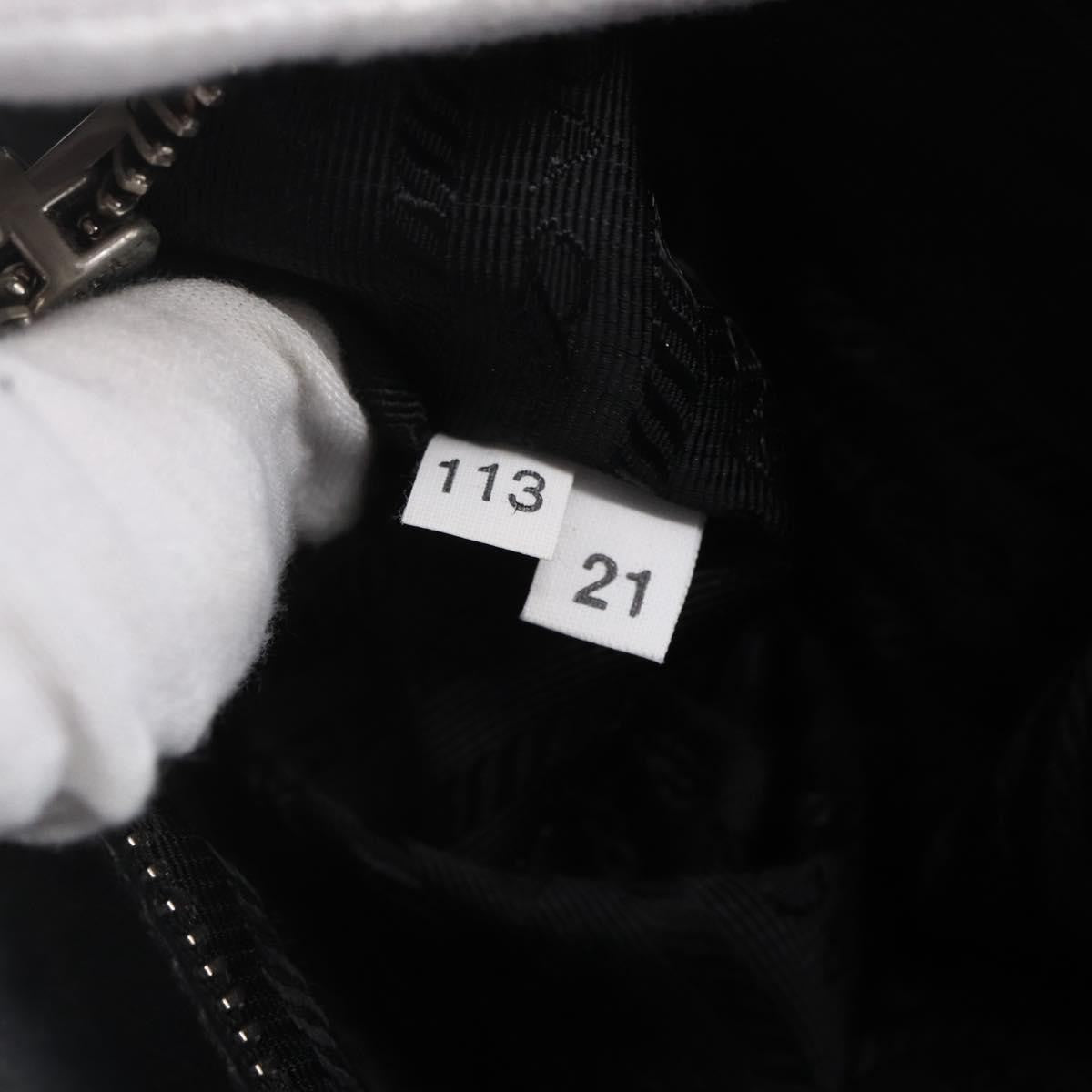 Prada Pushlock Shoulder Bag Leather, BLACK, LEATHER, Shoulder bag