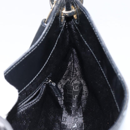 Gucci Jackie Bag Patent Leather, BLACK, PATENT_LEATHER, Shoulder bag