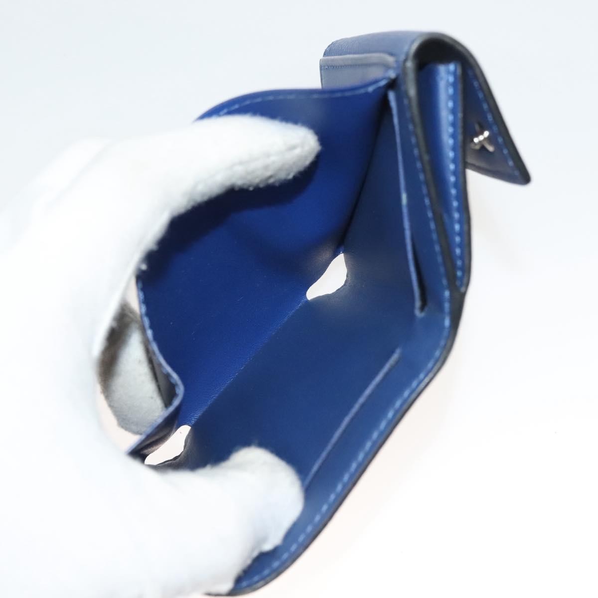 Louis Vuitton Discovery Wallet Monogram Taigarama, BLUE, LEATHER, Wallets