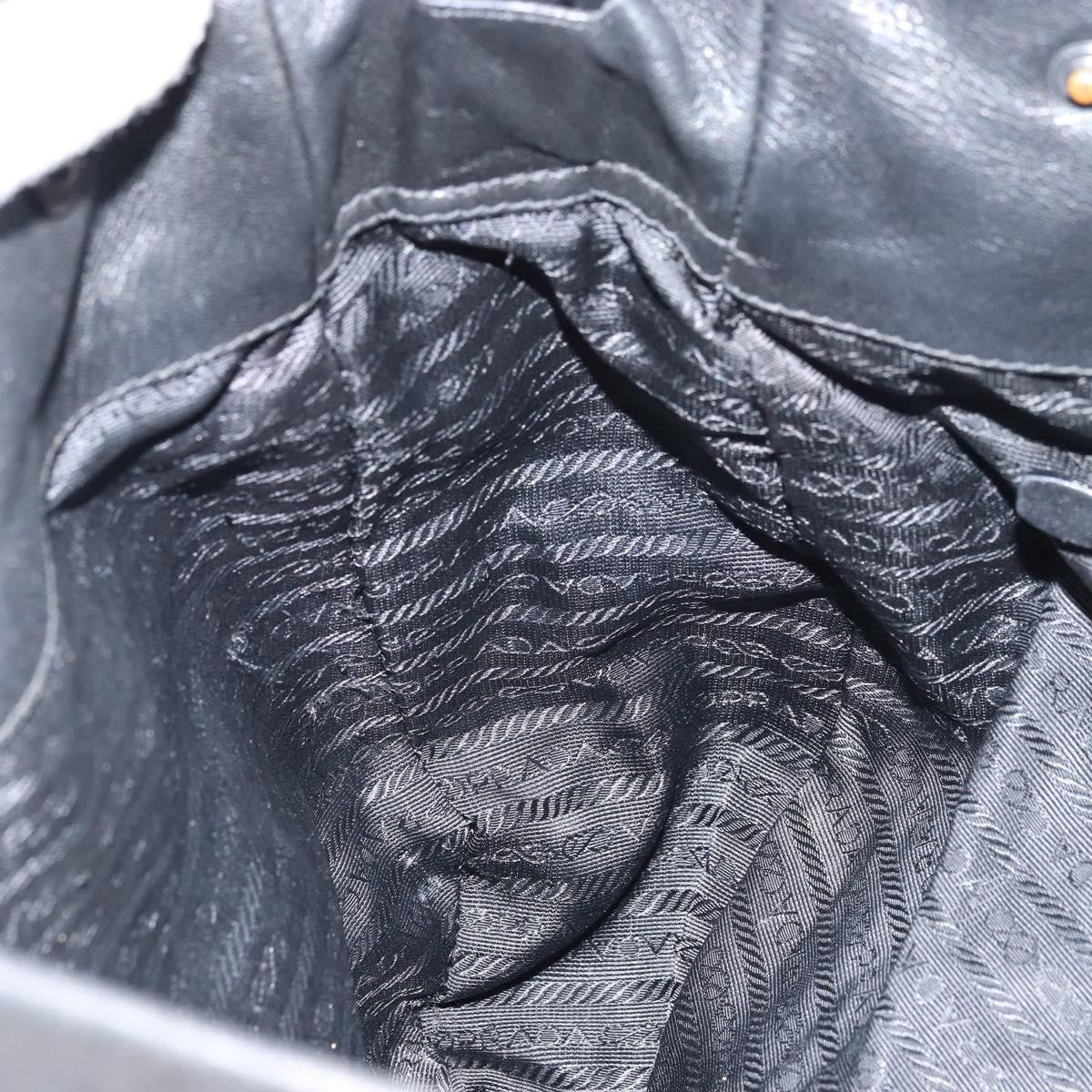 Prada Vintage Shoulder Bag Tessuto, BLACK, NYLON, Shoulder bag