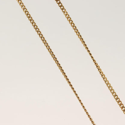 Christian Dior CD Pendant Necklace Gold-plated, GOLD, METAL, Necklace