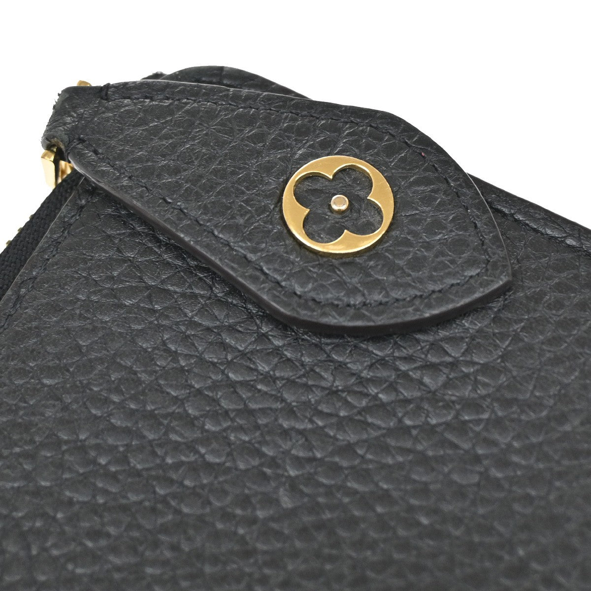 Louis Vuitton Comete Wallet Leather, BLACK, LEATHER, Wallets