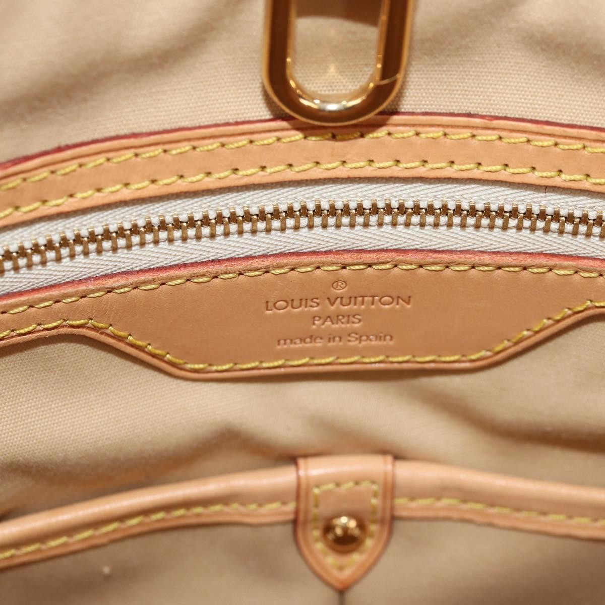 Louis Vuitton Pampelonne Handbag Damier, BEIGE, CANVAS, Shoulder bag