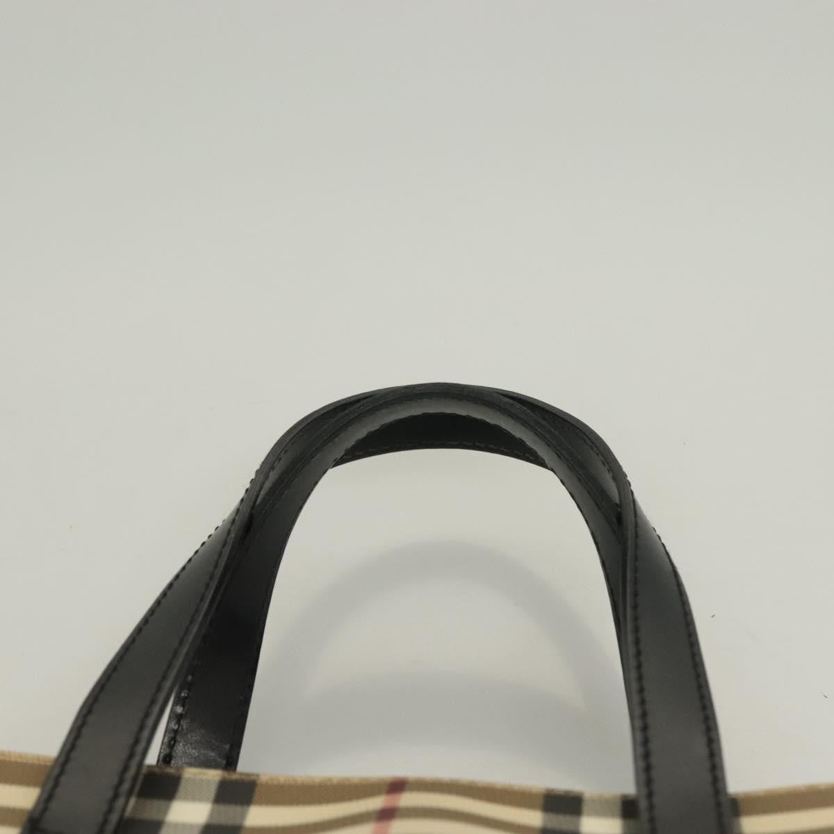 Burberry Nova Check Handbag Nova Check Canvas, BEIGE, CANVAS, Handbag