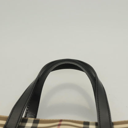 Burberry Nova Check Handbag Nova Check Canvas, BEIGE, CANVAS, Handbag