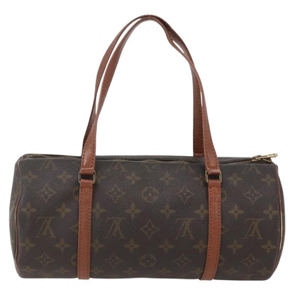 Louis Vuitton Papillon Handbag Monogram Canvas, BROWN, CANVAS, Handbag