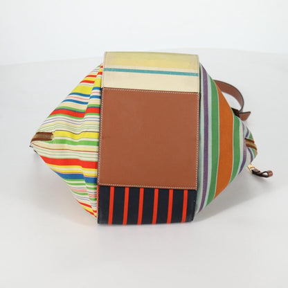Loewe Hammock Bag Printed Canvas, MULTICOLOUR, CANVAS, Handbag