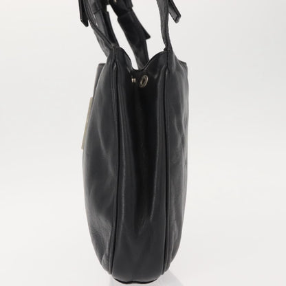 Fendi Vintage Shoulder Bag Leather, BLACK, LEATHER, Shoulder bag