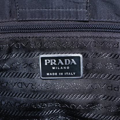 Prada Vintage Tote Tessuto, BLACK, NYLON, Tote bag