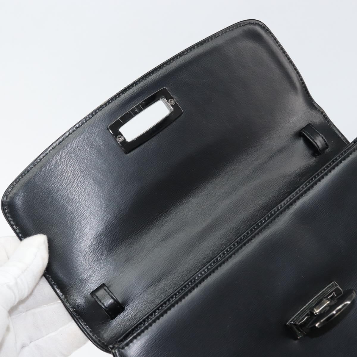 Givenchy Twist lock top handle bag Leather, BLACK, LEATHER, Handbag