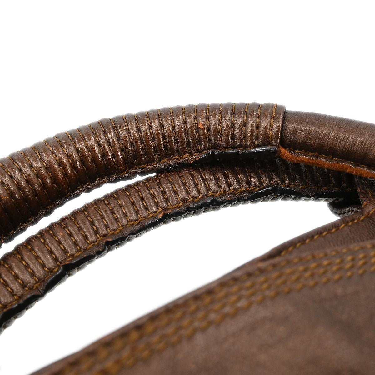 Loewe Anagram Logo Nappa Aire Hand Bag Leather, BROWN, LEATHER, Handbag