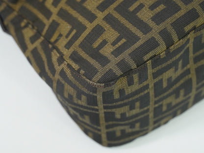 Fendi Vintage Zucca Zucca canvas, BROWN, CANVAS, Handbag