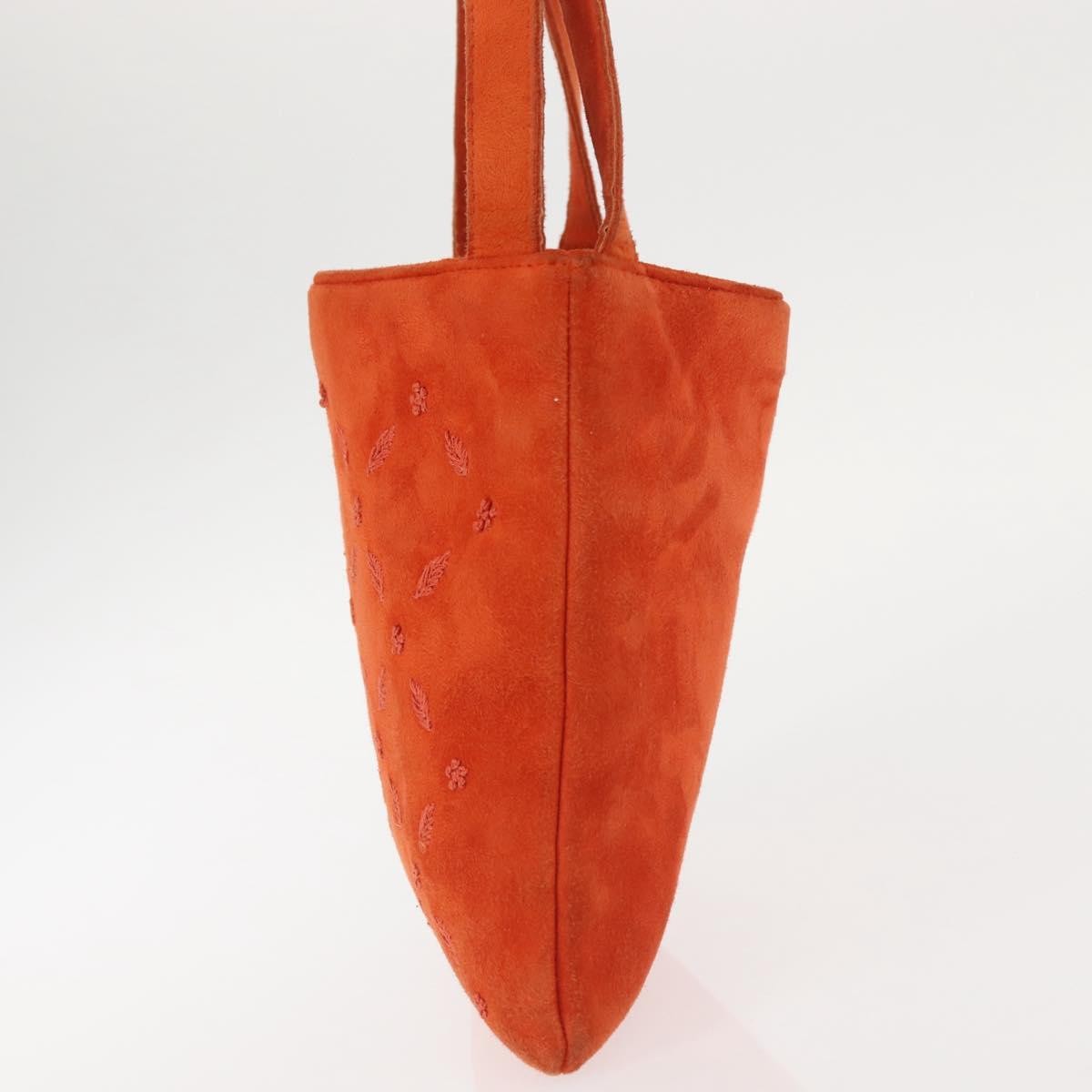 Bottega Veneta Hobo Suede, ORANGE, SUEDE, Handbag