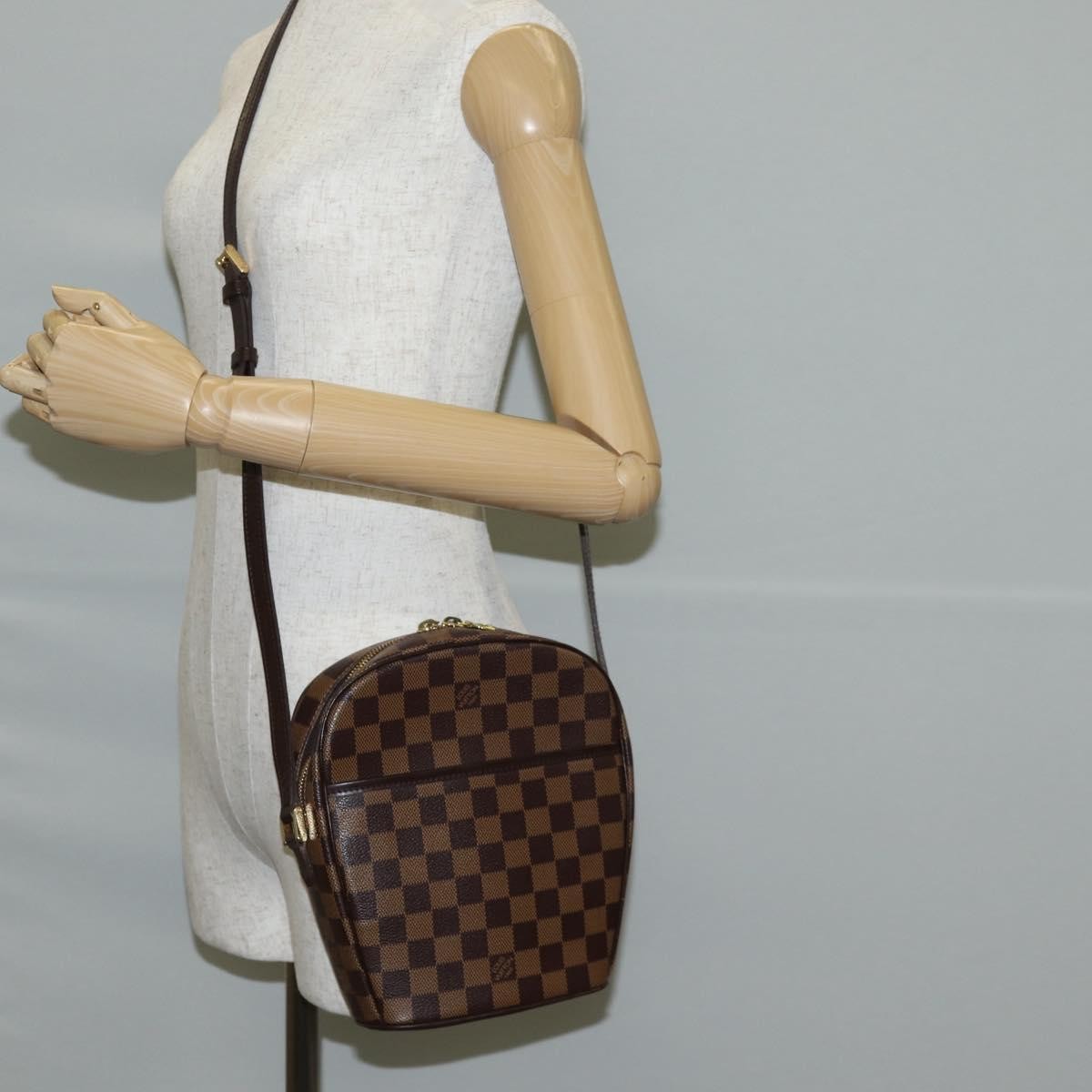 Louis Vuitton Ipanema Handbag Damier, BROWN, CANVAS, Shoulder bag